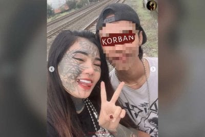 Mondy ditahan polis bagi membantu siasatan kes bunuh di Bekasi, Indonesia. Foto media sosial