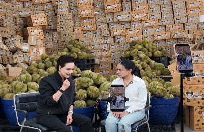 Lebih 89,000 siaran langsung durian diadakan di TikTok Shop dalam tempoh tiga bulan pertama program itu. - Foto: Agensi