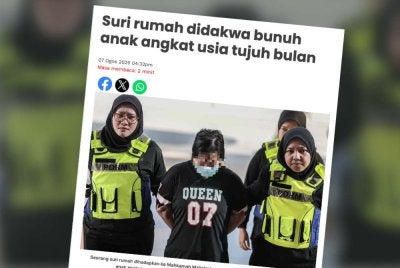 Hakim Siti Shakirah Mohtarudin menjatuhkan hukuman itu ke atas Siti Subrina Imran, 39, selepas mengaku bersalah atas pertuduhan tersebut dan memerintahkannya menjalani hukuman penjara bermula dari tarikh tangkap pada 31 Julai 2025.