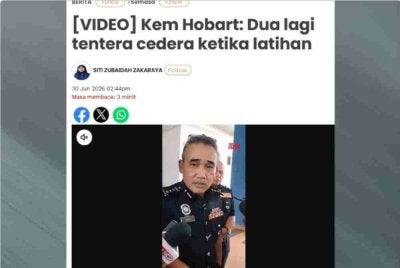 TDM menubuhkan satu Lembaga Siasatan bagi menyiasat secara menyeluruh punca sebenar melibatkan dua anggota cedera semasa LPT di Lapang Sasar Kem Hobart, Gurun di Kedah, Isnin lalu.