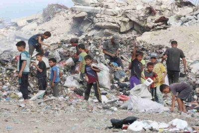 Kemerosotan keadaan sanitasi sedang meningkatkan risiko kesihatan awam di seluruh Gaza.