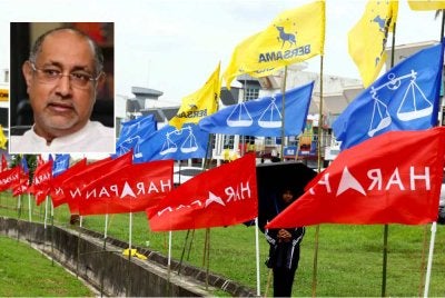 Syed Ali (gambar kecil) berkata, penyatuan umat hanya mampu dibentuk menerusi rasa tanggungjawab dan semangat keikhlasan dalam kalangan parti-parti politik Melayu. Foto: Bernama 