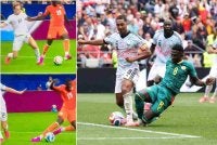 Senegal tidak diberikan penalti dan tiada semakan VAR selepas Nicolas Pepe dijatuhkan, manakala Belgium diberikan sepakan penalti selepas Youri Tielemans dikasari dengan sentuhan yang dianggap minimum. - Foto: Agensi 