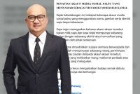 Fadzli memuat naik hantar bagi menafikan akuan palsu yang menyamar sebagai beliau.