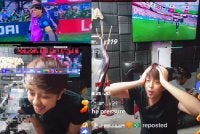 Tangkap layar sesi 'live' TikTok Ammar Nazhan baru-baru ini.