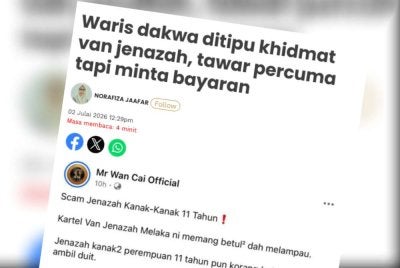 Laporan Sinar Harian berhubung isu berkenaan pada Khamis.