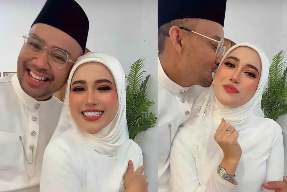 Personaliti media sosial Datuk Red selamat menamatkan zaman dudanya dengan wanita pilihan hati, Rohanita,