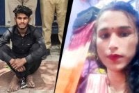 Kharwar (kiri) terpedaya dengan 'Nisha Kumar' yang dikenalinya menerusi media sosial. Foto Agensi