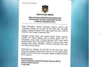 Kenyataan dikeluarkan NFCC pada Jumaat.