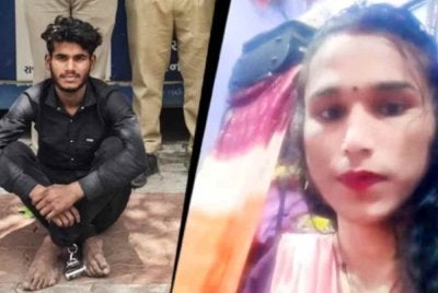 Kharwar (kiri) terpedaya dengan 'Nisha Kumar' yang dikenalinya menerusi media sosial. Foto Agensi
