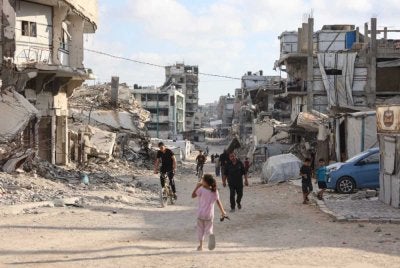 Gaza terus dilanda keganasan harian, dengan tentera Israel melanggar gencatan senjata yang berkuat kuasa sejak 10 Oktober 2025. Foto AFP