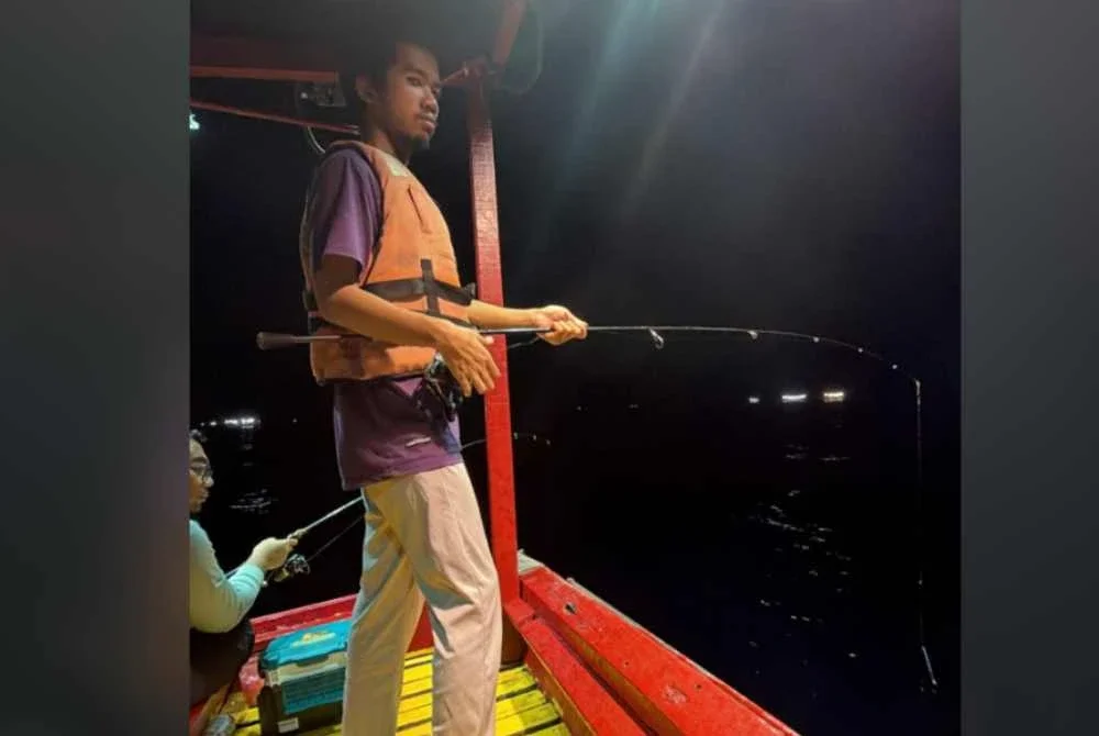 Tidak pernah mengalah walau pertama kali turun ke laut.