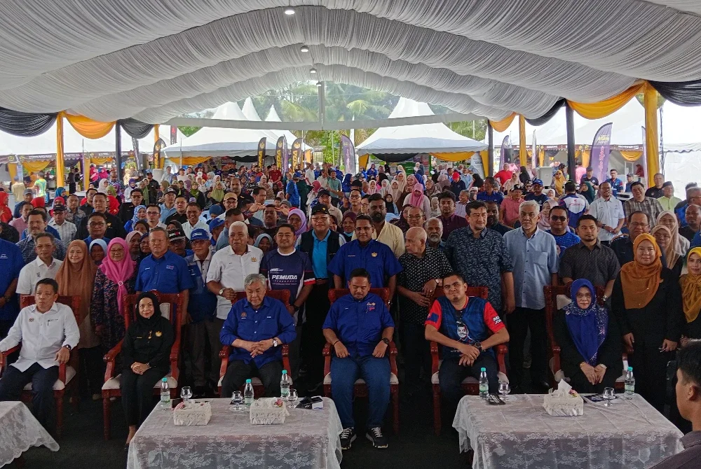 Majlis Perasmian Program RISDA Agromajestic Negeri Johor 2026 di Dataran Kejat, Bandar Tenggara pada Sabtu.