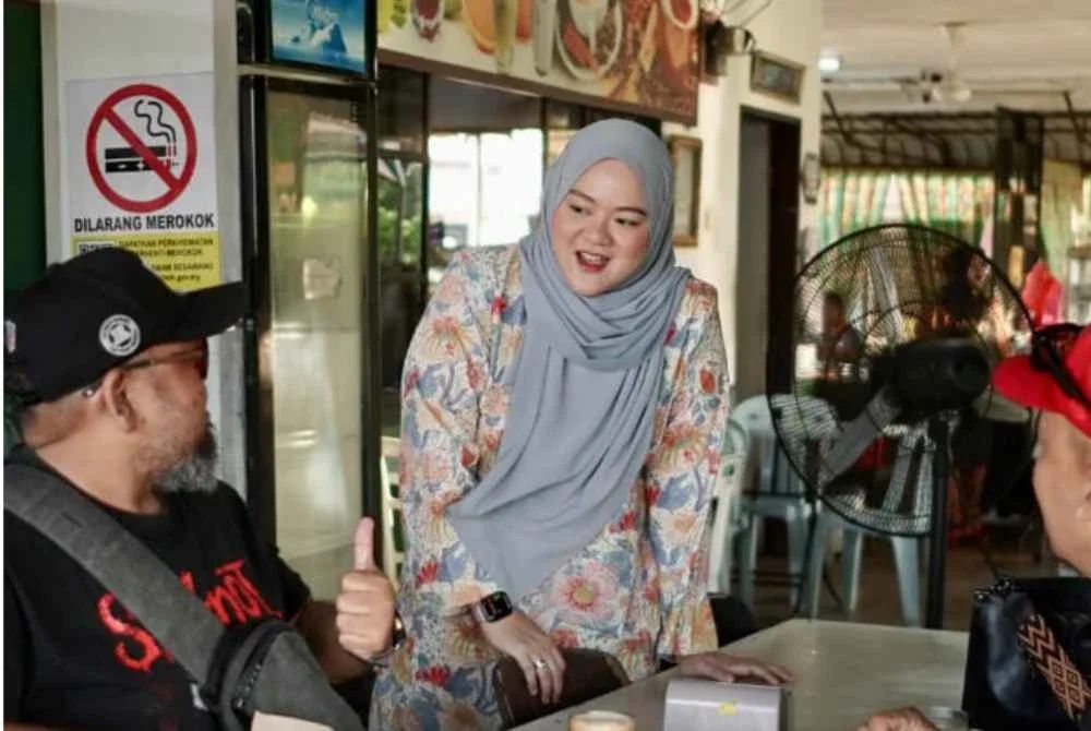 Ainie tidak kekok santuni masyarakat DUN Simpang Jeram.