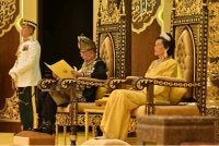 Sultan Sallehuddin bertitah sempena Sambutan Ulang Tahun Hari Keputeraan baginda ke-84. Foto: SUK Kedah