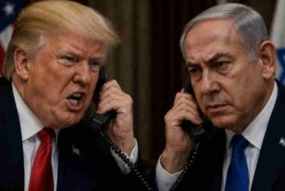 Terdapat ketegangan antara kedua-dua pemimpin berhubung usaha menamatkan konflik dengan Iran yang tercetus sejak Februari lalu. Foto: Yeni Safak