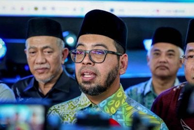 Zulkifli ketika ditemu bual pemberita pada Program Multaqa Madani Ulama Umara di Masjid Timah, Permatang Pauh pada Ahad. Foto Bernama