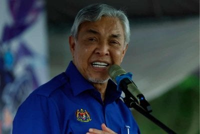 Datuk Seri Dr Ahmad Zahid Hamidi. Foto Bernama 