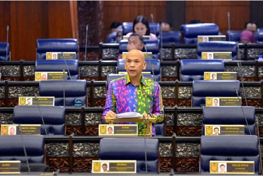 Armizan ketika hadir pada Mesyuarat Kedua, Penggal Kelima, Parlimen Ke-15 Dewan Rakyat di Bangunan Parlimen pada Isnin. Foto: Bernama