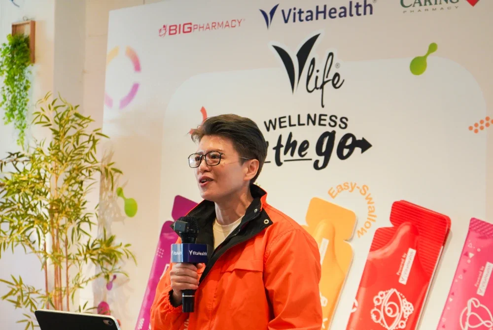 Dr KS Beh berkongsi visi di sebalik VLife semasa ucapan pembukaan beliau.