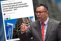 Laporan Sinar Harian dan Haim Hilman (kanan)