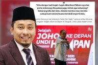 Hantaran Facebook Ahmad Fadhli pada Isnin.
