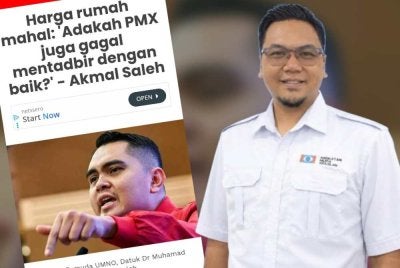 Laporan Sinar Harian dan Faezuddin (kanan)
