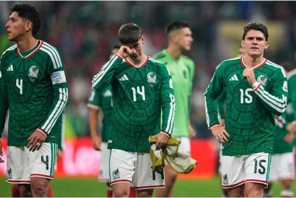 Mexico sudah tersingkir daripada Piala Dunia selepa tewas kepada England di pusingan 16. Foto: Agensi