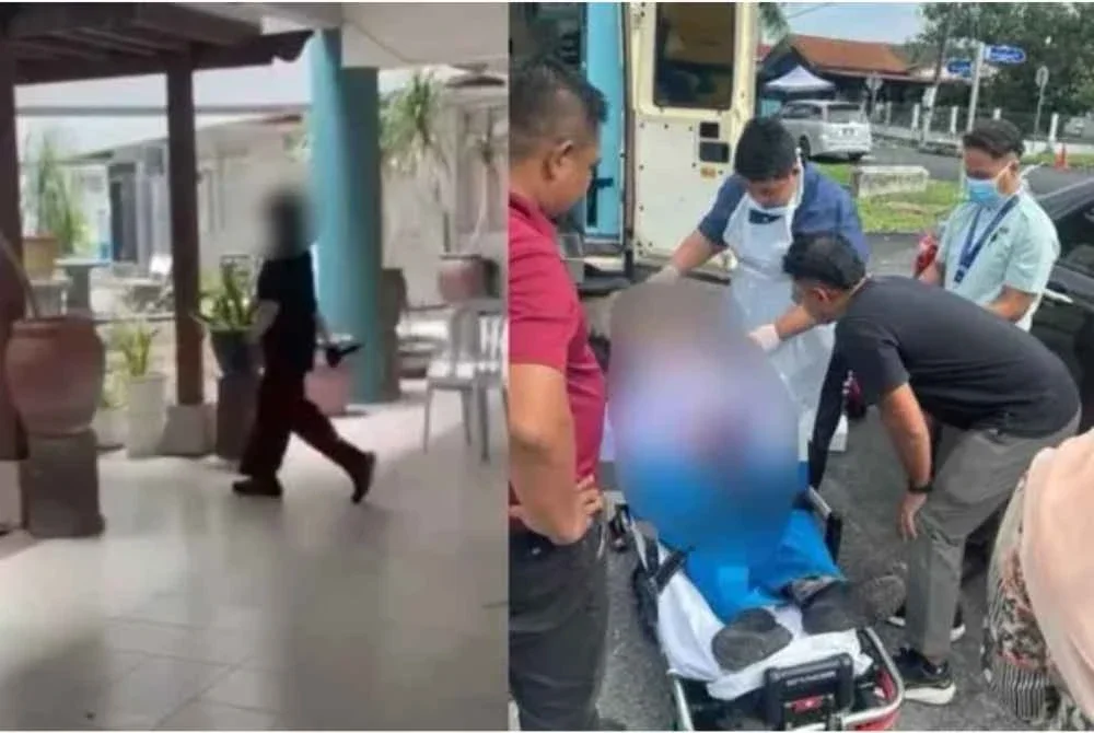 Seorang pelajar cedera ditikam dalam kejadian di sebuah sekolah pada Isnin.