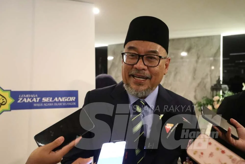 Mohd Khaidzir semasa ditemui selepas Majlis Penghargaan Majikan dan Ejen Kutipan Zakat Selangor di Shah Alam pada Selasa.