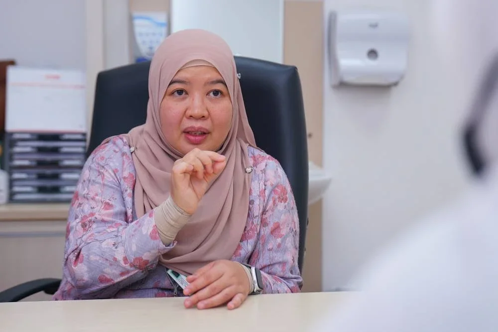 Dr Marfu'ah menasihatkan individu berisiko untuk menjalani saringan awal.