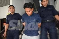 Tertuduh mengaku bersalah terhadap pertuduhan pindaan dibacakan ke atasnya. Foto: Sinar.
