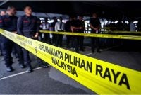  Proses pengundian awal bagi Pilihan Raya Negeri (PRN) Johor ke-16 membabitkan anggota pasukan keselamatan dan pasangan berakhir hari ini. Foto Bernama 