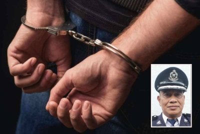 Seorang lelaki ditahan dipercayai terlibat dalam kes kecurian fius elektrik milik TNB di beberapa premis perniagaan sekitar Jerteh. Gambar kecil: Mohd Rozaime