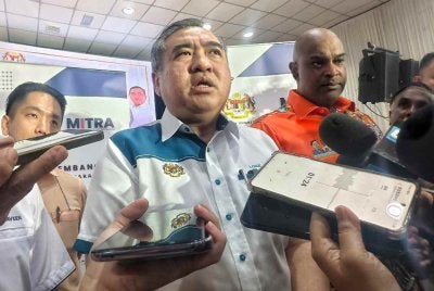 Anthony ditemui pemberita selepas program perasmian Celik Madani dan Dharma Madani Zon Selatan pada Selasa.