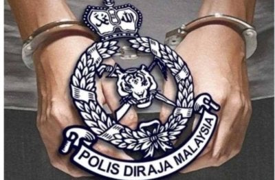 Pelakon wanita berkenaan ditahan bersama 17 individu lain ketika serbuan dijalankan Ibu Pejabat Polis Daerah Dang Wangi. - Gambar hiasan.