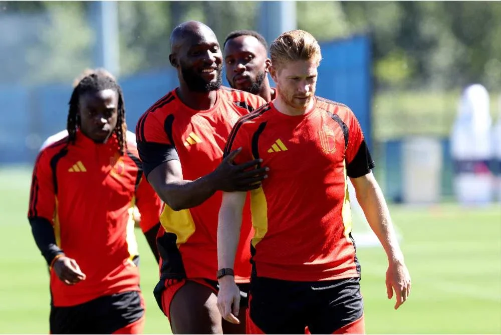 Generasi emas Belgium, Kevin De Bruyne dan Romelu Lukaku.