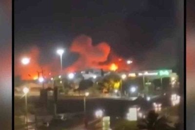 Tentera Amerika Syarikat melancarkan serangan baharu ke atas Iran pada Selasa sebagai tindak balas terhadap serangan yang didakwa dilakukan Teheran ke atas kapal-kapal dagang di Selat Hormuz, menurut kenyataan CENTCOM. Foto: NBC NEWS.