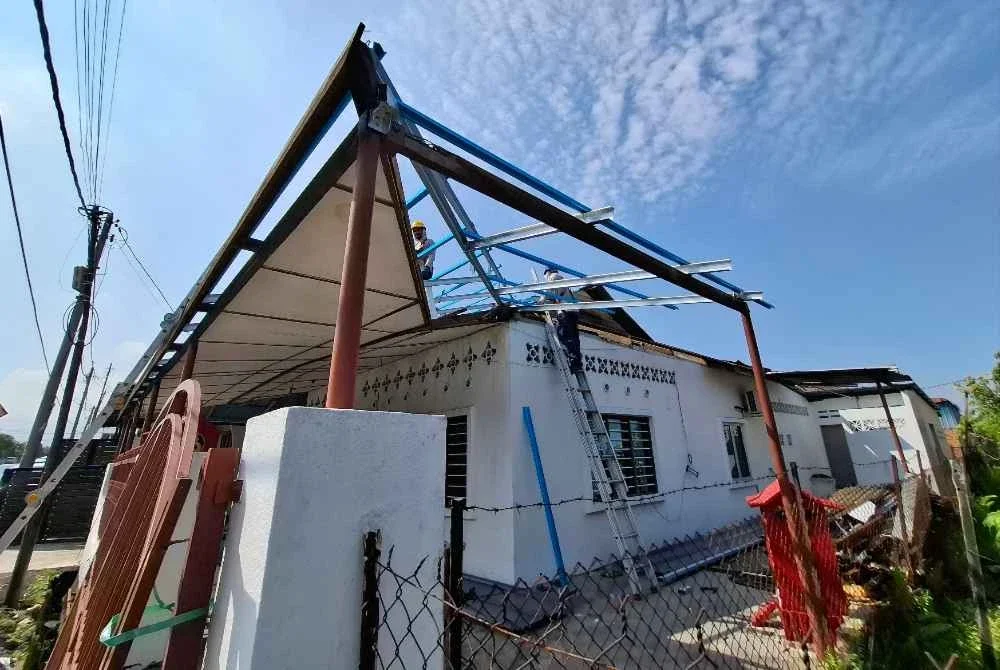 Proses baik pulih berjalan lancar hasil bantuan pelbagai pihak termasuk sumbangan awal RM1,000 daripada Nadma.
