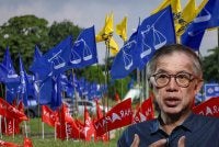 Tian Chua berkata, tumpuan pengundi seharusnya diberikan kepada usaha memperkukuhkan kedudukan PH bagi memastikan wujud keseimbangan kuasa dalam pentadbiran kerajaan negeri. Foto: Bernama 