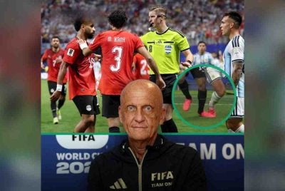Collina menegaskan pengadil Francois Letexier tidak melakukan sebarang kesalahan ketika mengadili perlawanan Argentina dan Mesir.