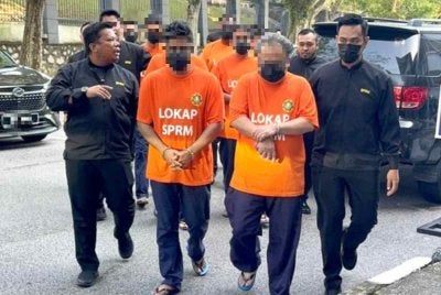 Antara individu yang dibawa ke mahkamah Untuk permohonan reman.