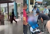 Seorang pelajar Tingkatan Tiga cedera selepas ditikam dalam kejadian di sebuah sekolah di Banting pada Isnin.