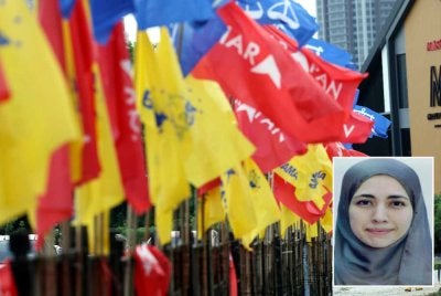 Nadiah (gambar kecil) berkata, dalam landskap politik semasa, masyarakat turut mengambil kira kredibiliti pemimpin menerusi rekod prestasi, hala tuju serta dasar yang dibawa. Foto: Bernama