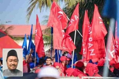 Kecenderungan kadar keluar mengundi pada PRN Johor kali ini dijangka lebih tinggi. Gambar kecil: Mazlan