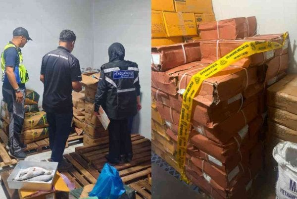 PGA Sabah berjaya merampas dan menyita pelbagai produk sejuk beku, aset serta peralatan bernilai lebih RM24 juta