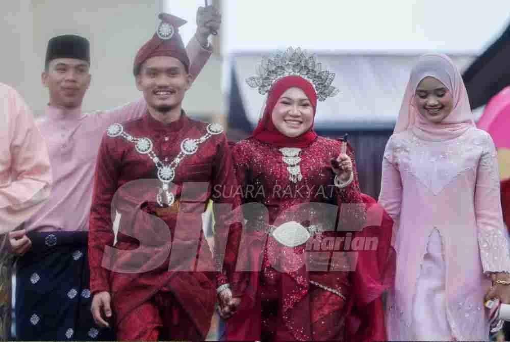 Nurul Aida dan suaminya tidak menyangka tarikh perkahwinan yang dipilih secara kebetulan jatuh pada hari pengundian PRN Johor.