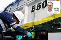 Indonesia meluncurkan minyak biodiesel dikenali sebagai Biosolar B50 untuk mengurangkan kebergantungan terhadap bahan bakar fosil.