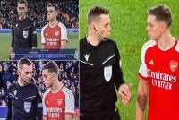 Turpin dan Trossard dikatakan memiliki raut wajah yang seiras sehingga ada netizen berseloroh mereka adalah kembar. Foto Agensi
