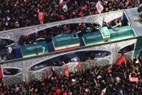 Persemadian Khamenei bersama empat ahli keluarganya akhirnya disempurnakan selepas lebih empat bulan. Sumber Agensi/AFP
